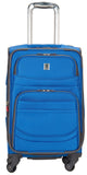 Delsey Luggage D-Lite Softside 21-Inch Carry-On Lightweight Expandable Spinner (Blue)