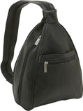LeDonne Leather Ladies Sling Backpack/Purse