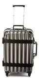 VinGardeValise - Up to 12 Bottles & All Purpose Wine Travel Suitcase (Silver)