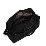 Vera Bradley Iconic Weekender Travel Bag, Microfiber, Classic Black
