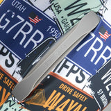 Samsonite Checked-Medium, License Place