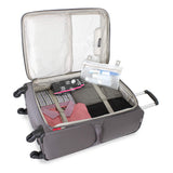 SWISSGEAR 7362 3-Piece Expandable Lightweight Rolling Spinner Luggage Set | Wheeled Travel Suitcases | 20-inch, 24-inch, 28-inch - Gray