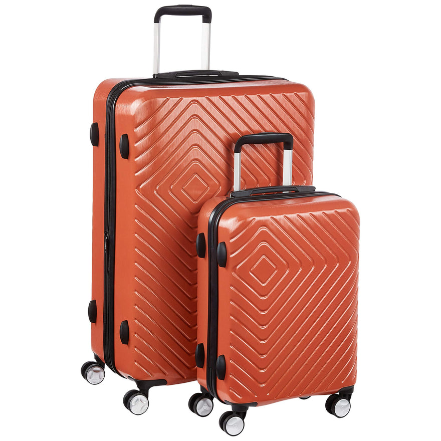 Shop AmazonBasics Geometric Luggage 2 piece Luggage Factory
