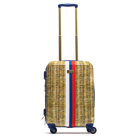 Macbeth Nauti Provence 21in Rolling Luggage Suitcase, Tan