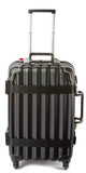 Personalized Luggage Nameplate - BierGardeValise - Beer Travel Suitcase - Up to 19 bottles - All bottle sizes (Black)