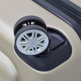 London Fog Hardsided 3 Piece Spinner Set, Champagne