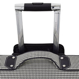 London Fog Cambridge II 44" Wheeled Garment Bag, Black White Houndstooth
