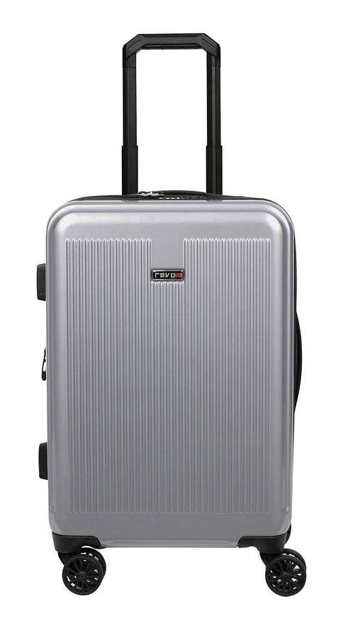 Revo Luna Hardside Spinner, 22", Silver