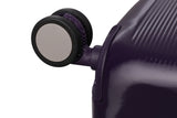 IT Luggage 27.2" Signature 8-Wheel Hardside Expandable Spinner, Black Cordial - Purple