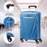 Travelpro Maxlite 5 Carry-on Spinner Hardside Luggage, Azure Blue
