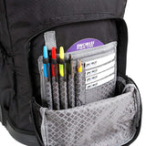 J World New York Sunrise Rolling Backpack, Black, 18-Inch