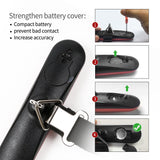 MYCARBON Digital Luggage Scale, Luggage Scale Travel Digital, 110 lbs Hanging Luggage Scale with Hook, Portable Suitcase Luggage Weight Scale with Backlit LCD Display Convertible Weight Units Red