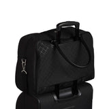 Vera Bradley Iconic Weekender Travel Bag, Microfiber, Classic Black