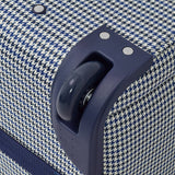 London Fog Softside 15" Under The Seat Bag, Blk White Multi Z1