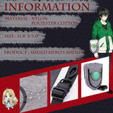JAPANSCHOICE Sheild Bag of Naofumi Iwatani - Sports Travel Backpack Laptop Bags Shoulder Sling bag Crossbody Purse - The Rising of Shield Hero (Sheild)