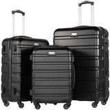 COOLIFE Luggage 3 Piece Set Suitcase Spinner Hardshell Lightweight TSA Lock