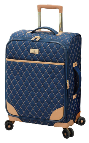 London Fog Queensbury 20" Spinner Carry-On, Navy