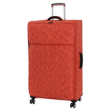 it luggage 34.4" Stitched Squares 8 Wheel Lightweight Spinner, Orange