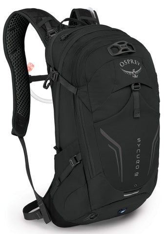 Osprey Packs Syncro 12 Hydration Pack, Black