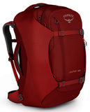 Osprey Packs Packs Porter 65 Travel Backpack, Diablo Red, One Size, Diablo Red, One Size