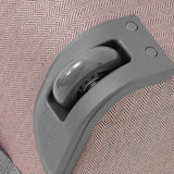 London Fog Newcastle 15" Under The Seat Bag, Rose Charcoal