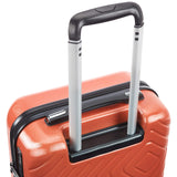 AmazonBasics Geometric Luggage - 2 piece Set (55cm, 78cm), Orange