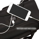 Samsonite Spinner Underseat with USB Port (Dark Pink)