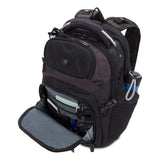SWISSGEAR SCANSMART TSA School Work and Travel Men's and Women's/Laptop Backpack - Black and Heather Gray