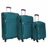 Dejuno The Escape Softside Lightweight Spinner, Turquoise