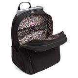 Vera Bradley Iconic XL Campus Backpack, Microfiber, Classic Black