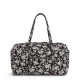 Vera Bradley Women's Signature Cotton Large Travel Duffel Travel Bag, Holland Garden, One Size