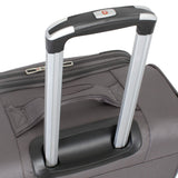 SWISSGEAR 7362 3-Piece Expandable Lightweight Rolling Spinner Luggage Set | Wheeled Travel Suitcases | 20-inch, 24-inch, 28-inch - Gray