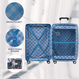 Travelpro Expandable Checked-Medium, Azure Blue