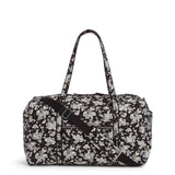 Vera Bradley Women's Signature Cotton Large Travel Duffel Travel Bag, Holland Garden, One Size