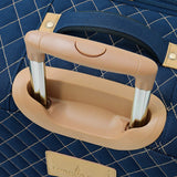 London Fog Queensbury 4 Piece Spinner Set, Navy