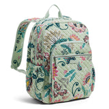 Vera Bradley Signature Cotton Campus, Mint Flowers