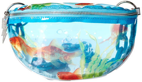 Betsey Johnson Sofishticated Fanny Pack, Clear