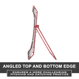 Rukket Pitch Back Baseball/Softball Rebounder PRO | Pitching and Throwing Practice Partner | Adjustable Angle Pitchback Trainer