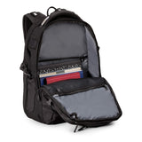 SWISSGEAR Large, Padded ScanSmart 15-inch Laptop Backpack | TSA-Friendly Carry-on | Travel, Work, School | Men's and Women's - Black