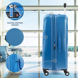Travelpro Expandable Checked-Medium, Azure Blue