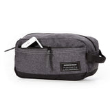 SWISSGEAR Medium Dopp Kit | Bathroom, Gym, Travel | Men's and Women's - Heather Gray