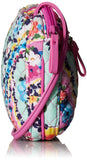 Vera Bradley Iconic Rfid Little Crossbody, Signature Cotton,Wildflower Paisley