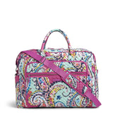 Vera Bradley Signature Cotton Grand Weekender, Wildflower Paisley