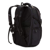 SWISSGEAR SCANSMART TSA School Work and Travel Men's and Women's/Laptop Backpack - Black and Heather Gray