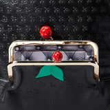 Betsey Johnson Cherry Mio Large Backpack, Black