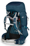 Osprey Packs Pack Aura Ag 65 Backpack,  Challenger Blue, Small