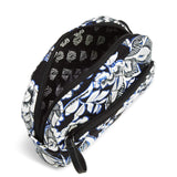 Vera Bradley Women's Signature Cotton Mini Cosmetic Makeup Bag, Snow Lotus, One Size