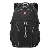 SWISSGEAR Durable 15-inch Laptop Backpack | Secure Computer Sleeve | Travel, Work, School | Men's and Women's - Black