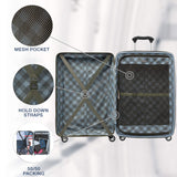 Travelpro Expandable Checked-Medium, Slate Green