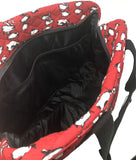 Vera Bradley Medium Traveler Bag in Playful Penguins Blue (Playful Penguins Red)